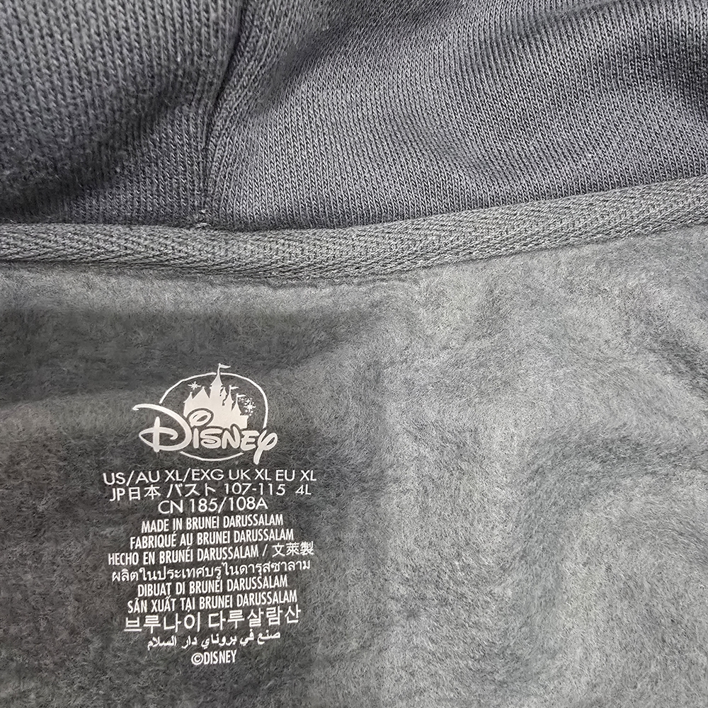 Disney Gray Zip-Up Hoodie Sweater - Picture 15 of 15